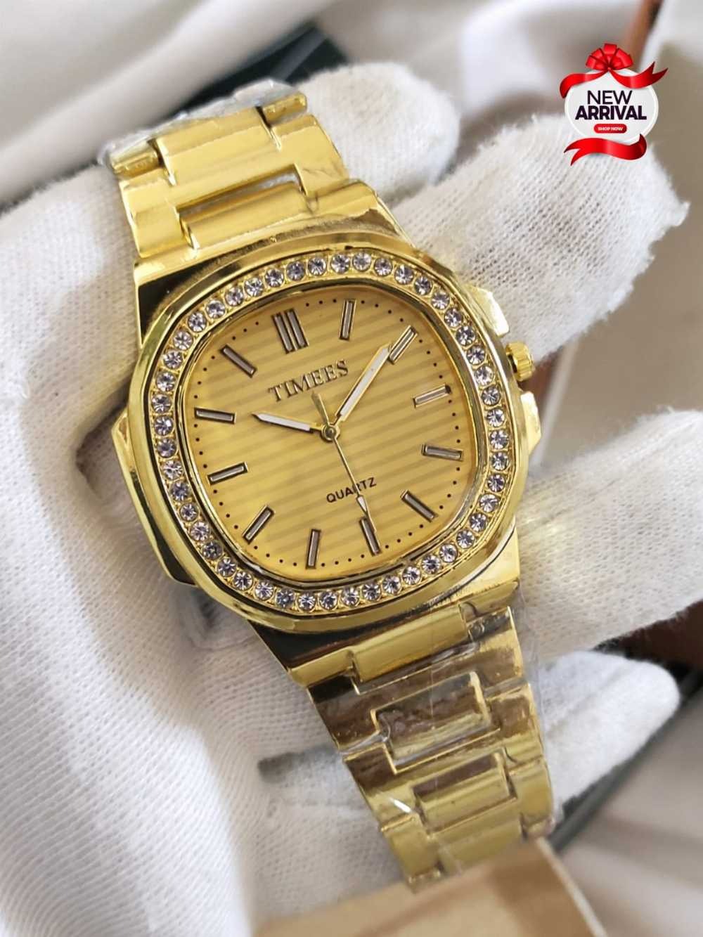 Multi Color Classic Style Premium Look Steel Chain Watch for Men